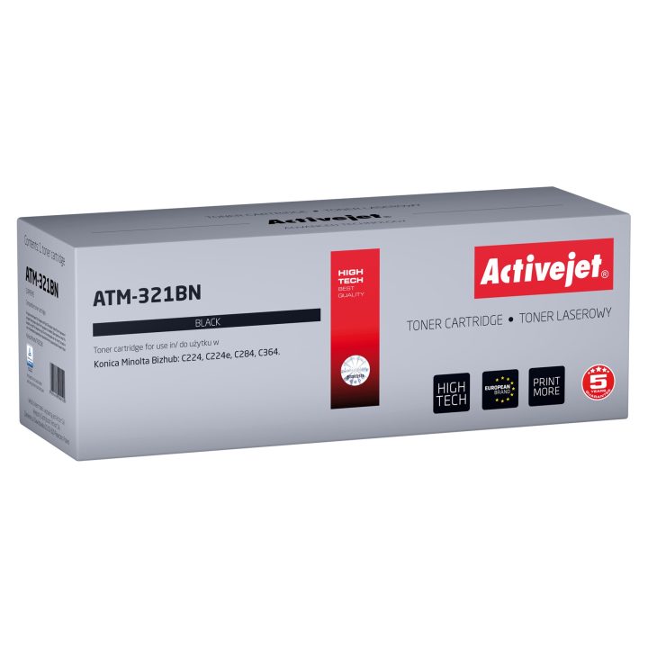 Activejet ATM-321BN Toner (replacement for Konica Minolta TN321K Supreme 27.000 pages black)