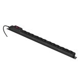 Activejet COMBO 12 socket power strip 1 5m black
