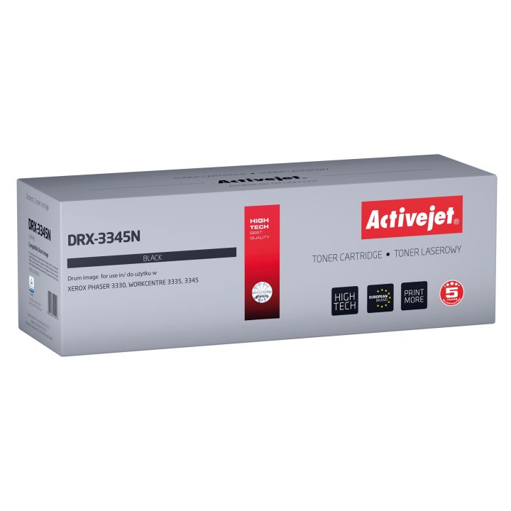 Activejet DRX-3345N Drum (replacement for Xerox 101R00555 30000 pages black)