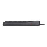 Activejet black power strip with cord ACJ COMBO 5G/5M/BEZP. AUTO/CZ