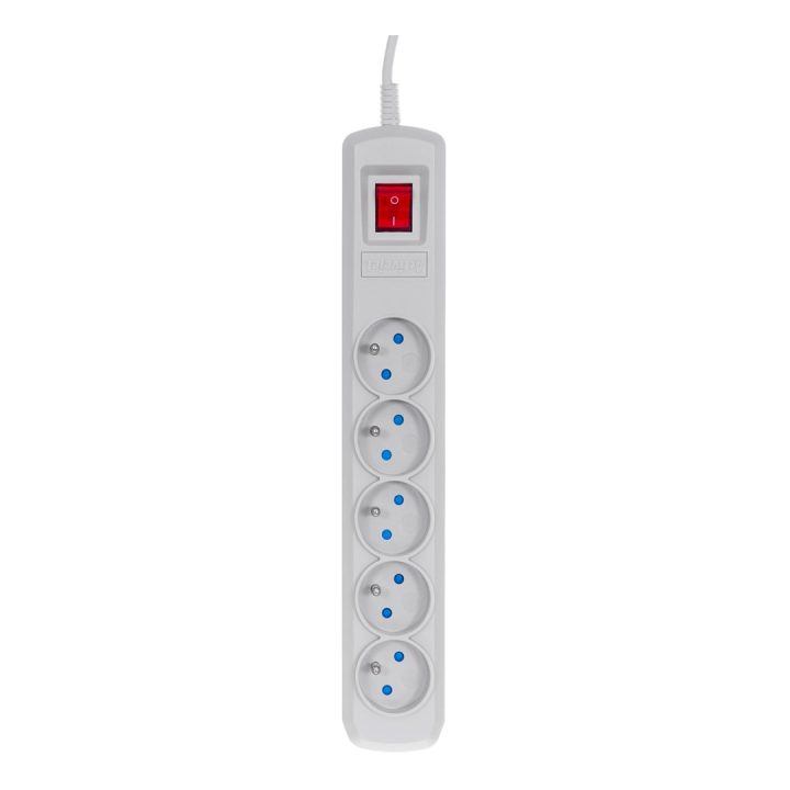 Activejet grey power strip with cord ACJ COMBO 5G/1 5M/BEZP. AUT/S