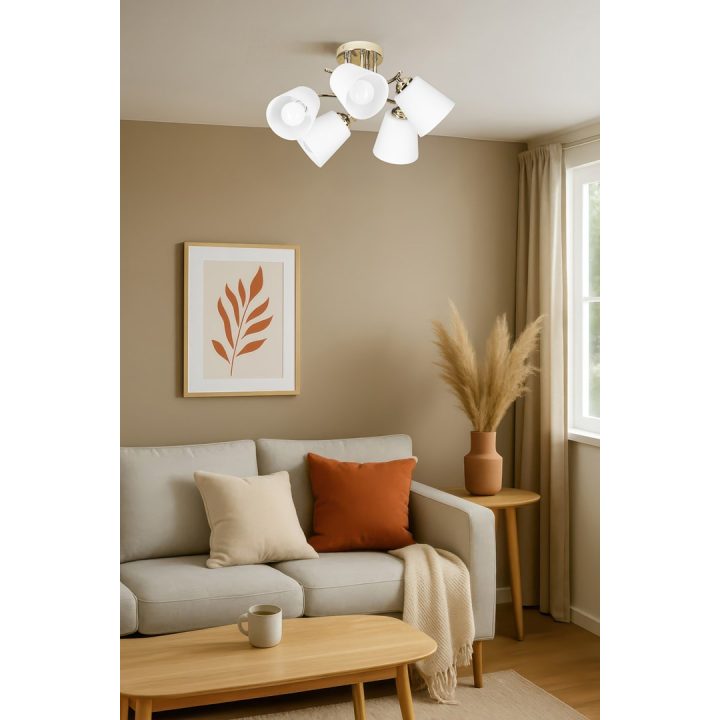 Activejet pendant lamp AJE-EMILY 3P GOLD E27 3x40W