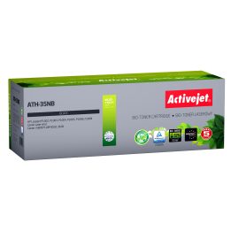 BIO Activejet ATH-35NB toner for HP Canon printers Replacement HP 35A CB435A Canon CRG-712 Supreme 1800 pages black. ECO Toner.