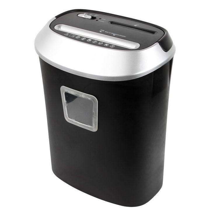 Shredder Activejet ASH-1201D P-3 25 l 5x38 mm shreds black and silver.