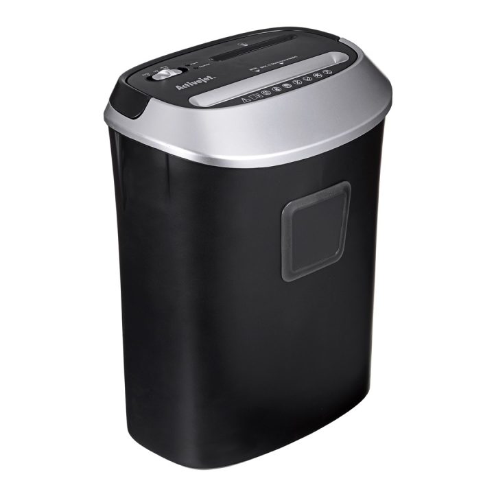 Shredder Activejet ASH-1201D P-3 25 l 5x38 mm shreds black and silver.