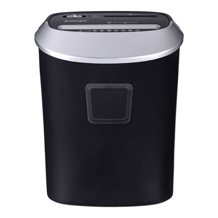 Shredder Activejet ASH-1201D P-3 25 l 5x38 mm shreds black and silver.