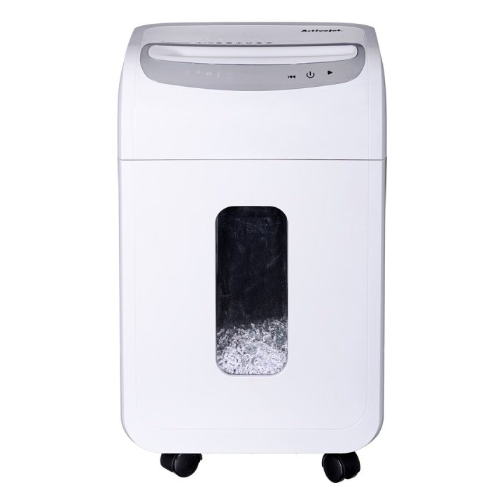 Shredder Activejet ASH-1602M P-5 28 l 2x14 mm shreds white