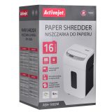 Shredder Activejet ASH-1602M P-5 28 l 2x14 mm shreds white
