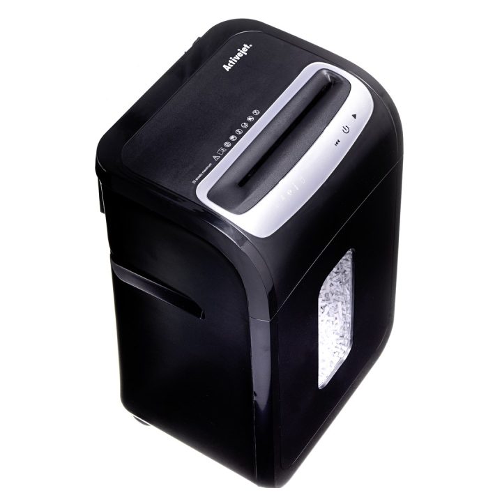 Shredder Activejet ASH-2502C P-4 28 l shreds 4x40 mm black