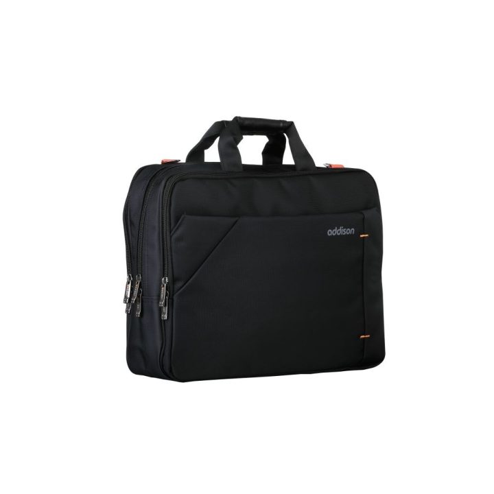 Addison 305014 notebook case 35.8 cm (14.1 ) Toploader bag Black