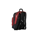 Addison 311015 notebook case 39.6 cm (15.6 ) Backpack Black Burgundy