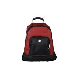 Addison 311015 notebook case 39.6 cm (15.6 ) Backpack Black Burgundy