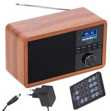 Adler AD 1184 radio Portable Digital Black Wood
