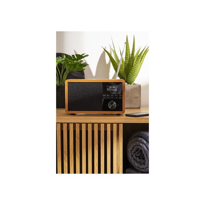 Adler AD 1184 radio Portable Digital Black Wood