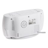 Adler AD 1186W alarm clock Digital alarm clock Black White