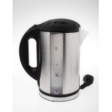 Adler AD 1216 electric kettle 1.7 L Black Silver 2200 W
