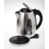 Adler AD 1223 electric kettle 1.7 L Black Stainless steel 2200 W