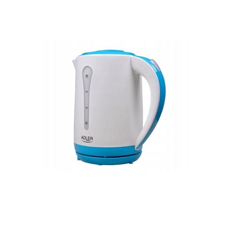 Adler AD 1244 electric kettle 2.5 L 2200 W white and blue
