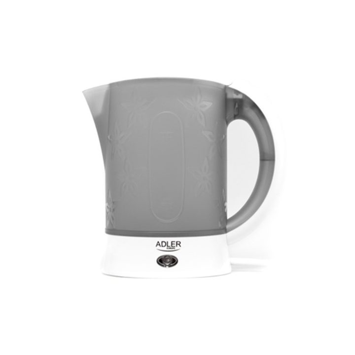 Adler AD 1268 electric kettle 0.6 L Grey 600 W