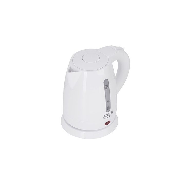 Adler AD 1272 electric kettle 1 L 1600 W Hazelnut White