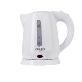 Adler AD 1272 electric kettle 1 L 1600 W Hazelnut White