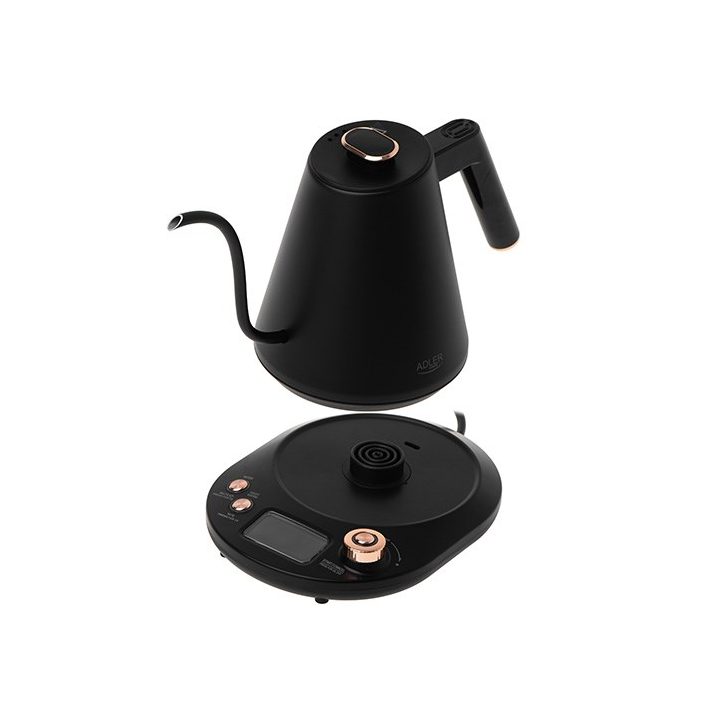 Adler AD 1349 Electric kettle with long spout 1.0L Black