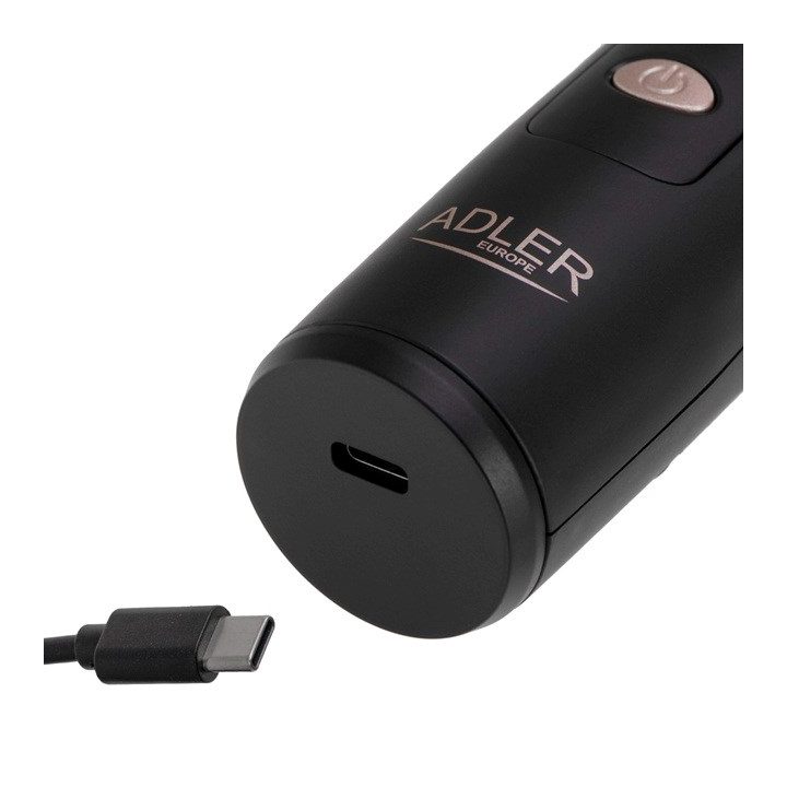Adler AD 2120 Wireless USB curler black pink