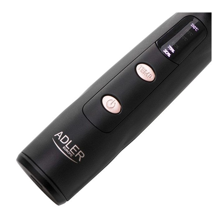 Adler AD 2120 Wireless USB curler black pink