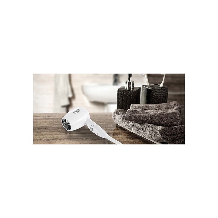 Adler AD 2252 Hotel hair dryer white