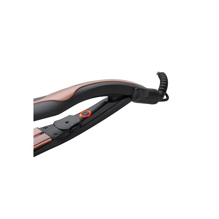 Adler AD 2318 hair styling tool Straightening iron Warm Black Coral 120 W