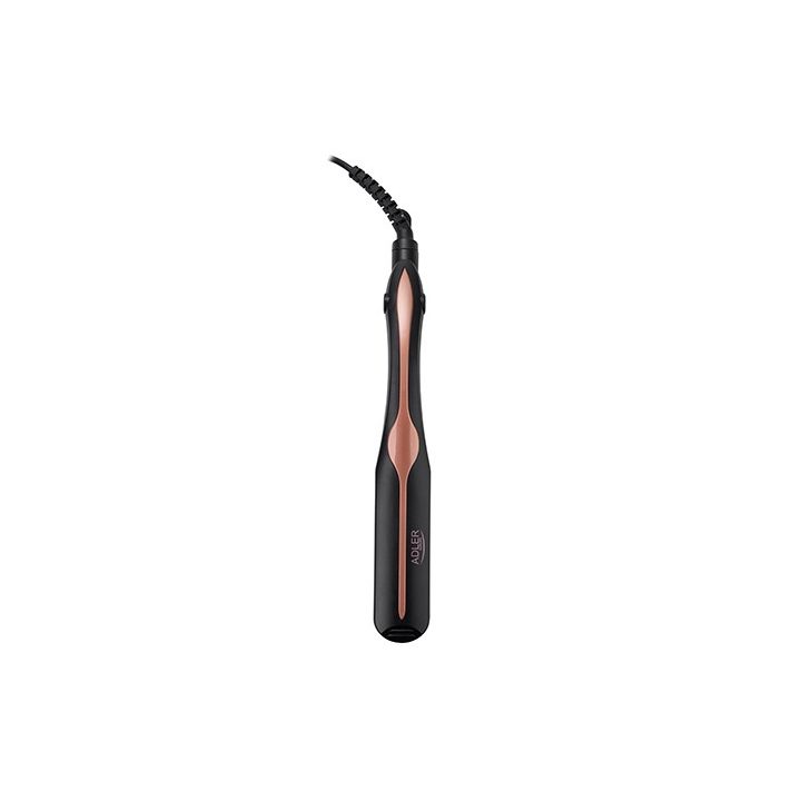Adler AD 2318 hair styling tool Straightening iron Warm Black Coral 120 W