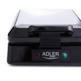 Adler AD 3036 waffle iron 4 waffle(s) Black Grey 1500 W