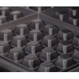 Adler AD 3036 waffle iron 4 waffle(s) Black Grey 1500 W