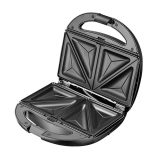 Adler AD 3040 sandwich maker 1200 W Black Grey