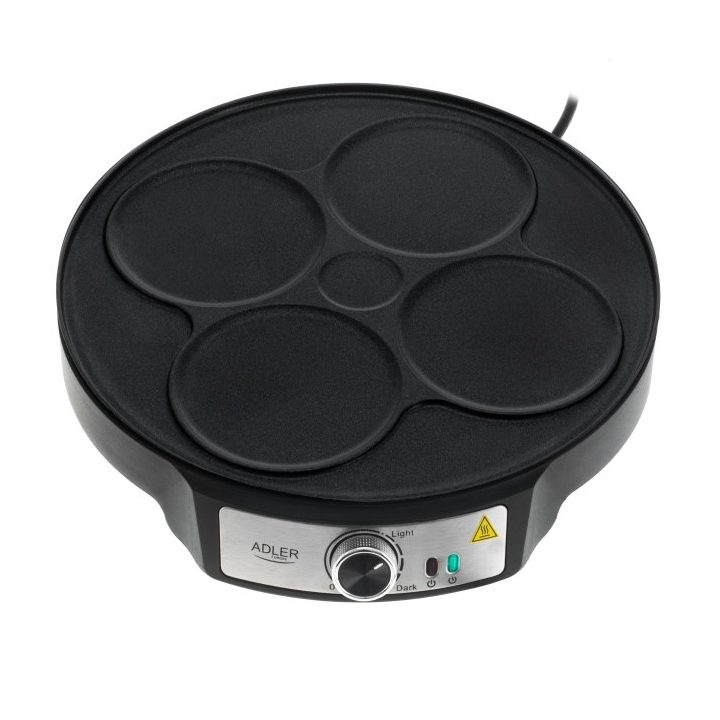 Adler AD 3093 Double-Sided Electric Pancake Maker 2 in 1 Black