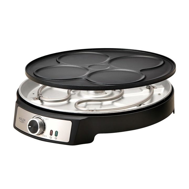 Adler AD 3093 Double-Sided Electric Pancake Maker 2 in 1 Black