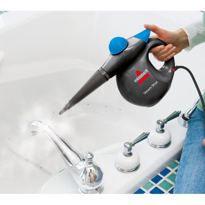 Bissell Steam Shot 2635J Portable steam cleaner 0.36 L 1050 W Blue Titanium