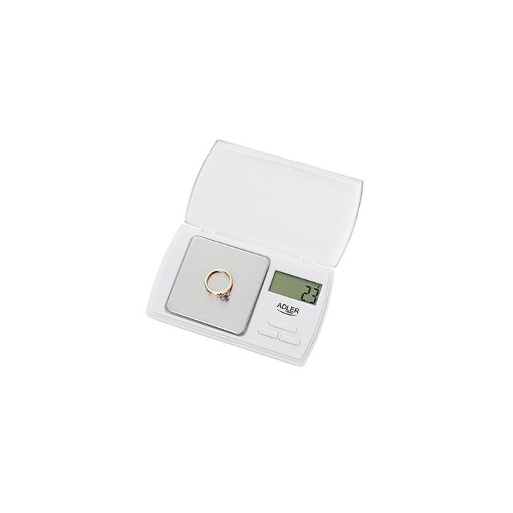 Adler AD 3161 kitchen scale White Rectangle Electronic personal scale