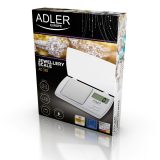 Adler AD 3161 kitchen scale White Rectangle Electronic personal scale