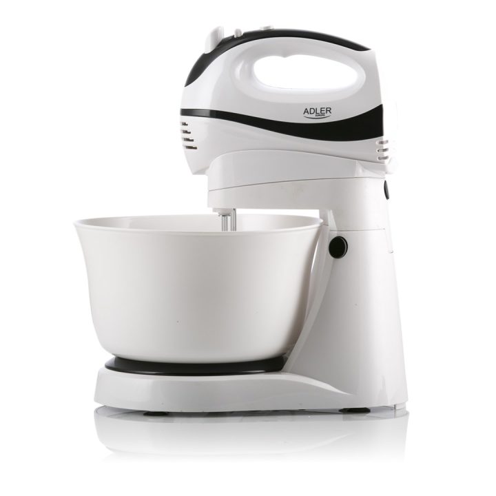 Adler AD 4206 Stand mixer Black White 300 W