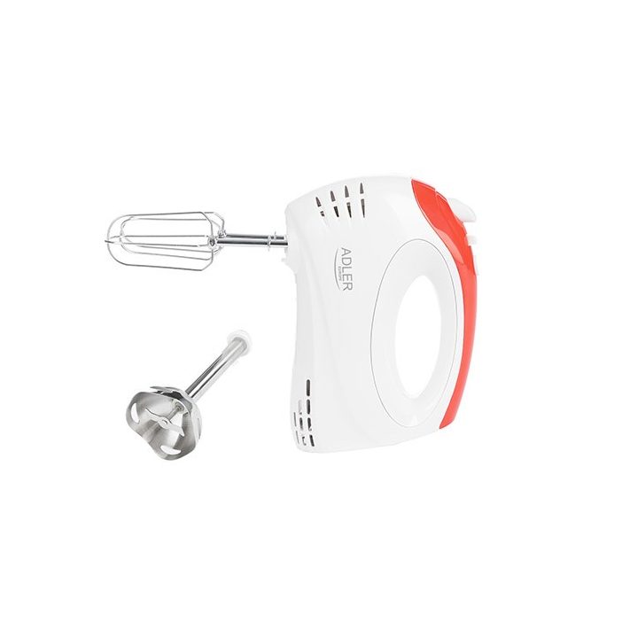 Adler AD 4212 mixer Hand mixer Red White