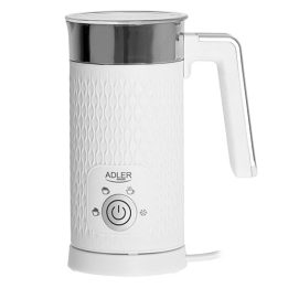 Adler AD 4494 milk frother/warmer Automatic Metallic White
