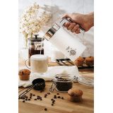 Adler AD 4494 milk frother/warmer Automatic Metallic White