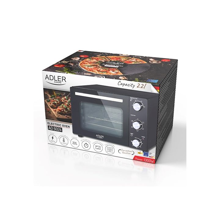 Adler AD 6024 oven Black