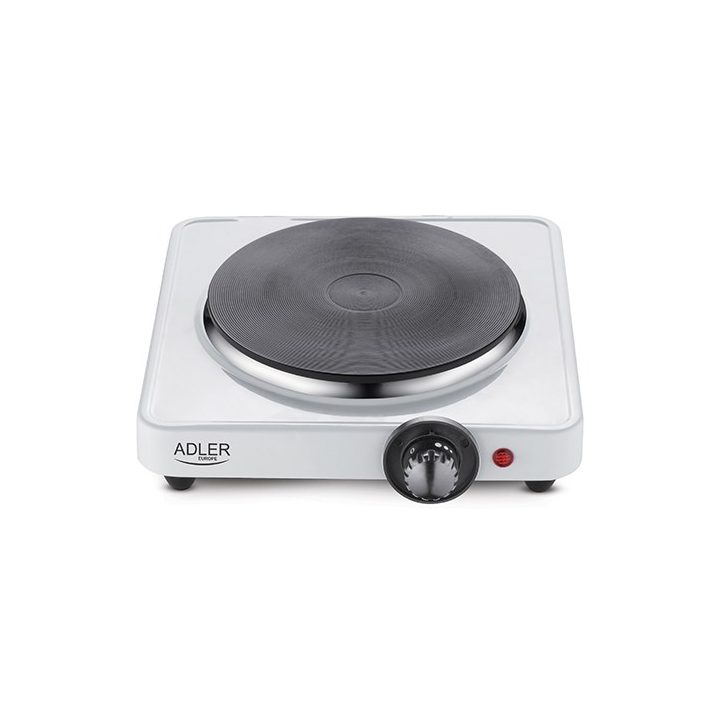 Adler AD 6503 hob White Countertop Sealed plate 1 zone(s)