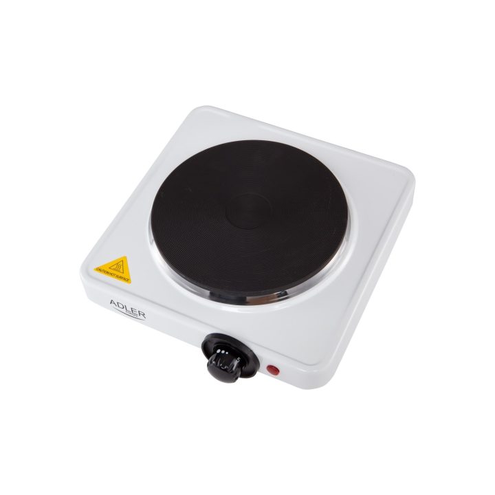 Adler AD 6503 hob White Countertop Sealed plate 1 zone(s)