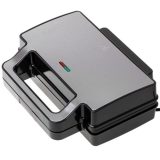 Adler CR 3074 Sandwich maker 2-in-1 Black Stainless steel