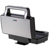 Adler CR 3074 Sandwich maker 2-in-1 Black Stainless steel