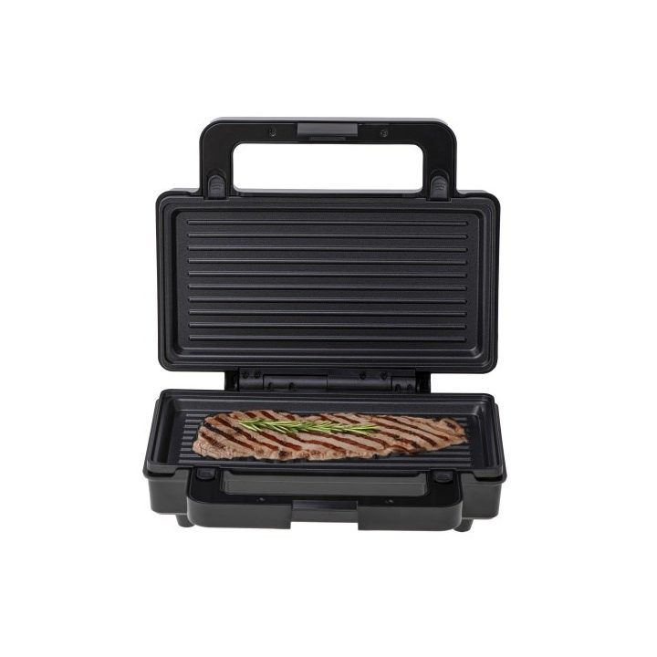 Adler CR 3074 Sandwich maker 2-in-1 Black Stainless steel