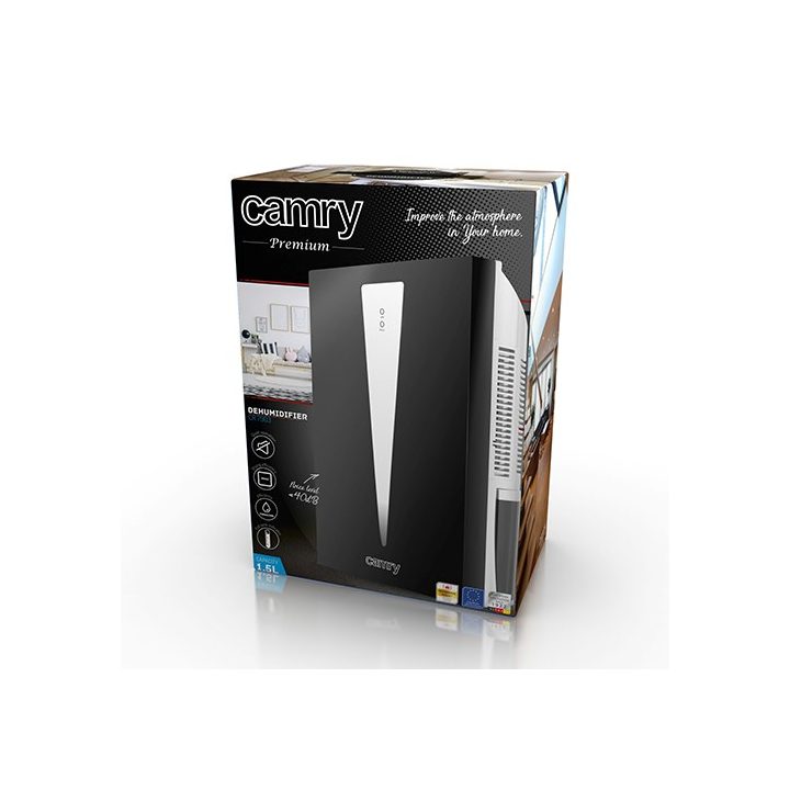 CAMRY CR 7903 dehumidifier 1.5 L 100 W Black White